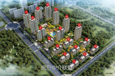 密水花园3室2厅1卫68万90m2带阁楼付房